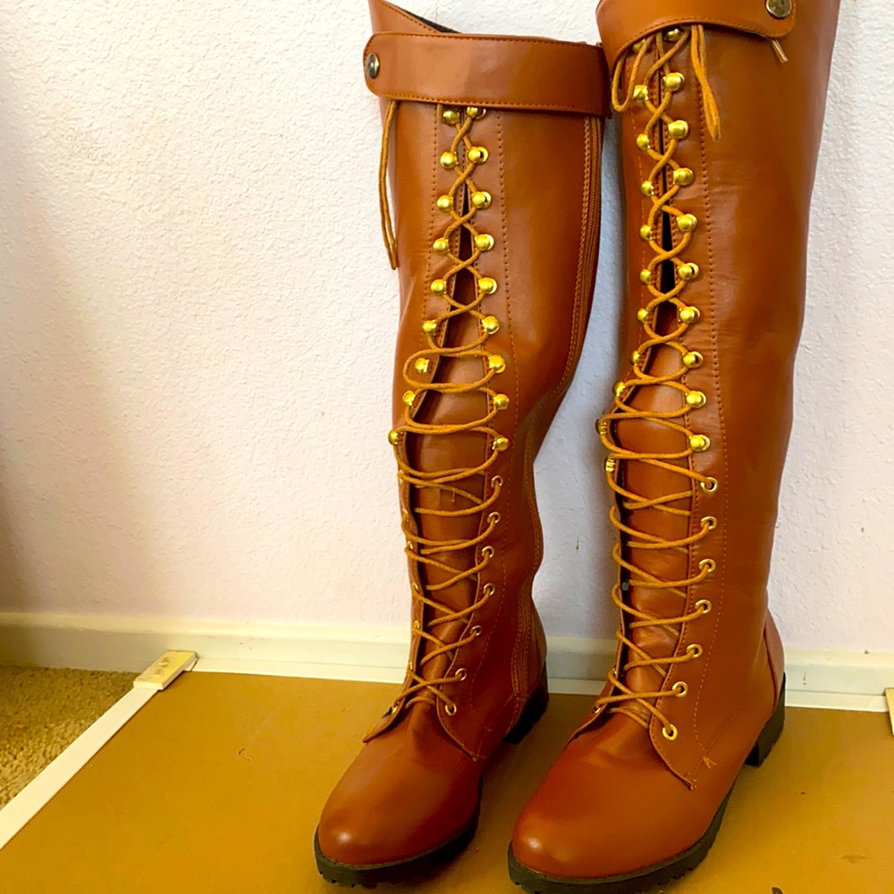 Knee high boots